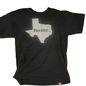 Texas Home Graphic Tee Short Sleeve Youth Large
